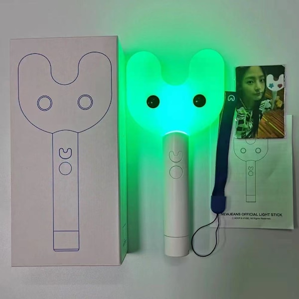 Bluetooth LED Lysstav, App-styret Synkroniseret Glødestav til Koncert Fan Support