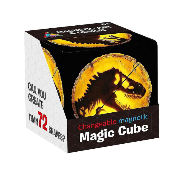 Ny 3d Magic Cube Shashibo Shape Shifting Box Anti Stress Hånd Flip Puslespil Legetøj gave