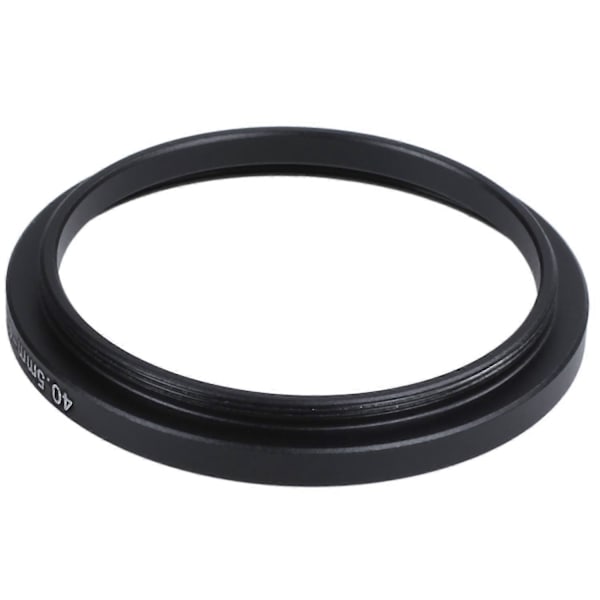 Kameran 40,5 mm - 43 mm metallinen askelrengasadapteri