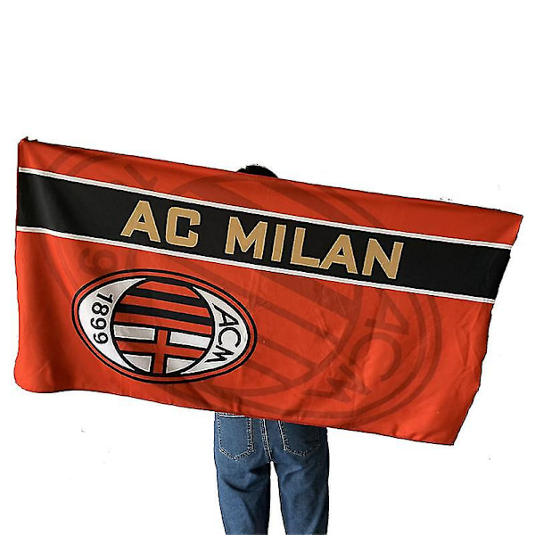 Ac Milan Beach Towel, Extra Large Travel Microfiber Beach Towel, Quick Dry Towel For Swimmers Sandproof Beach