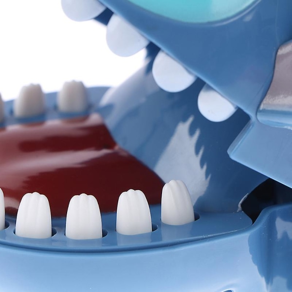 15 cm Krokodilbett Fingerstick Tandläkare Push Teeth Modell Leksaker Födelsedagspresenter