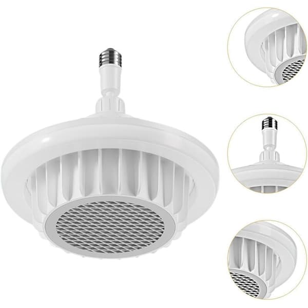 Badeværelsesloftvarmer, loftventilatorvarmer, 600W, med overophedningsbeskyttelse, Grå