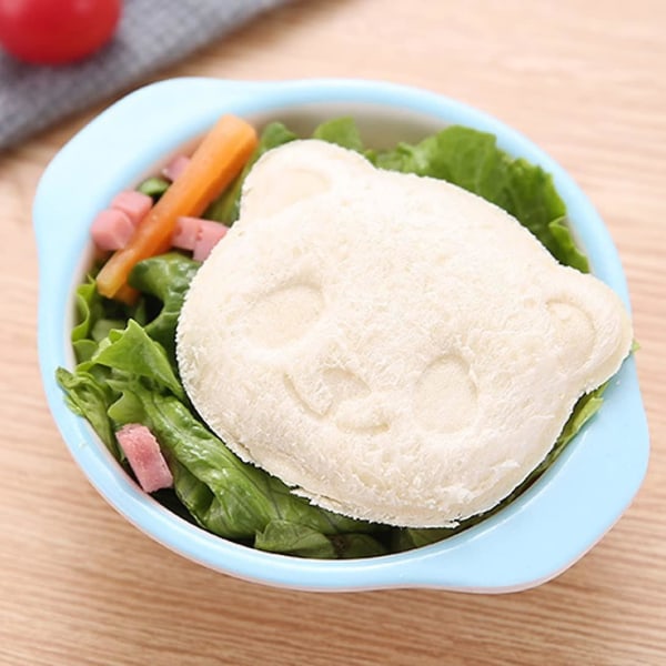 Smile Leivänpaahdin, Panda Voileipägrilli Smile Leivänpaahdin Toast Box Taskuinen leivänpaahdin mold valmistuskone