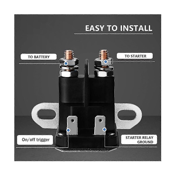 Kompatibel med gräsklippare startrelä solenoidventil 862-1211-211-16 AM138068 725-04439 magnetisk brytare