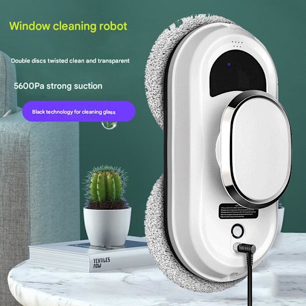 EU-plugg vindusvaskerobot (ingen spray)
