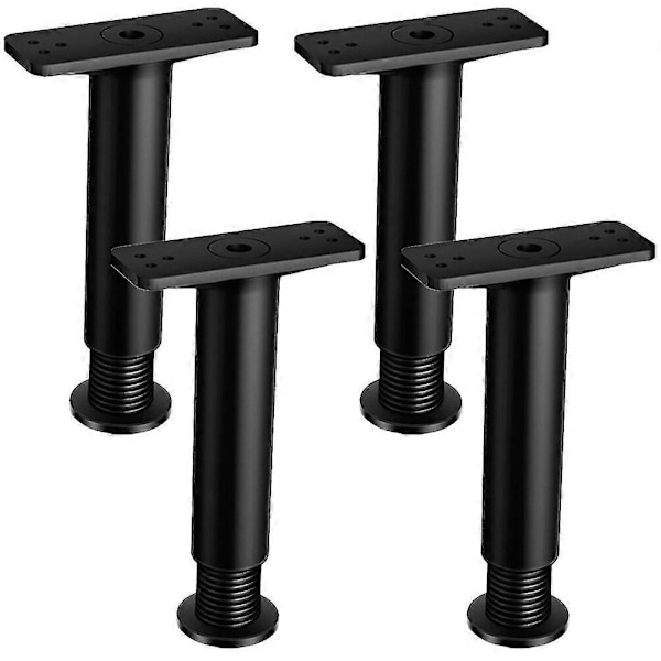 4pcs Bed Frame Legs Adjustable Height Center Support Leg Bed Center Support Leg