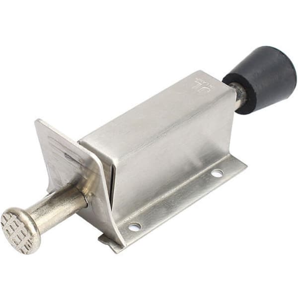 Dørstopper, 140 mm, rustfrit stål