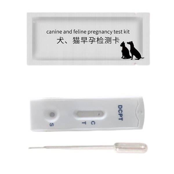 Hund Graviditetstest Strip Hund Graviditetstest Card Hunde Graviditetstest Shytmv