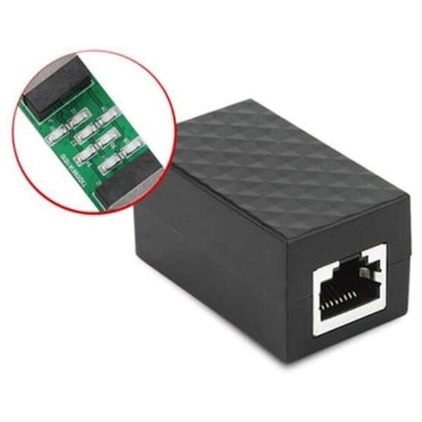 10-pack RJ45 överspänningsskydd / Ethernet överspänningsskydd (enhetsskydd)
