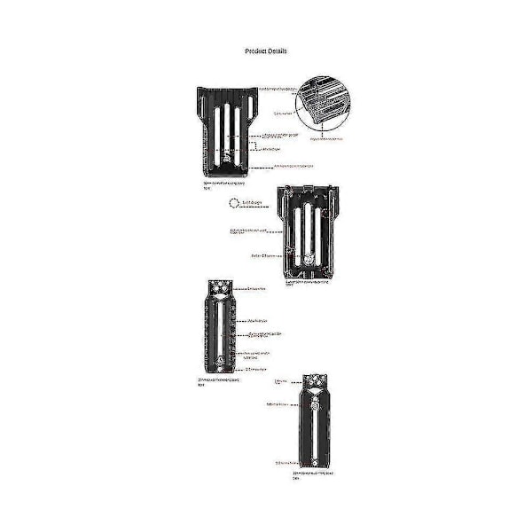 For Slr Vertikal Rask Monteringsplate Weebill S Mini Bi S Ruying Rsc2 Rs2 Stabilisator L-formet Montering