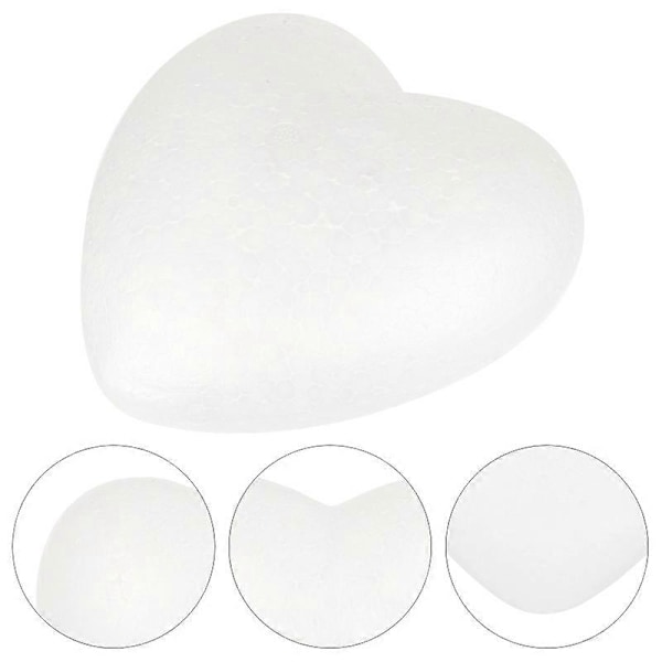 1 stk. Styrofoam Hjerte Kugler