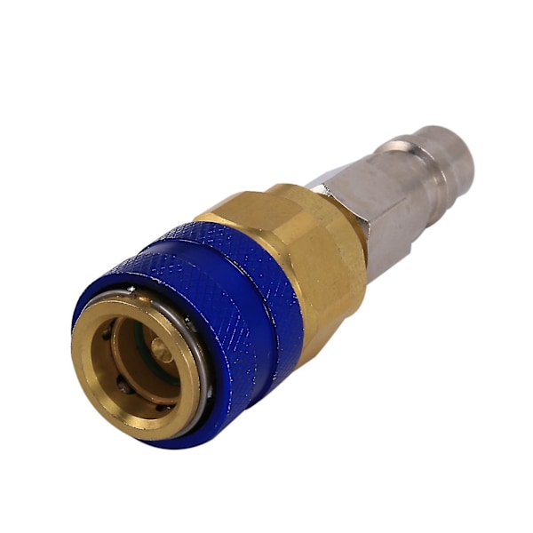 Hög- och Lågsidigt Expansionsadapter R134a Freon Snabbkoppling Adapter Bilklimatisering Tillbehör
