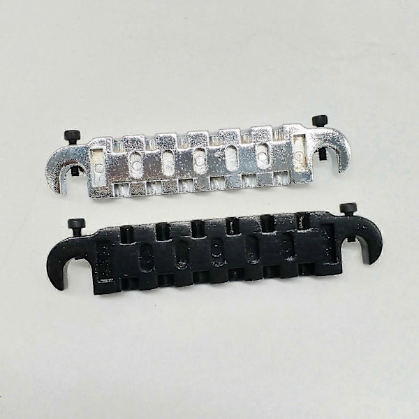 Elektrisk Gitarrbro All-in-One Bro Svansstycke Gitarr Rullsadel Bro, för LP Elektrisk Gitarr