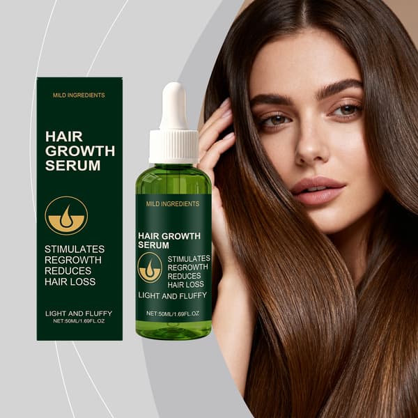 Hårvekstserum, 50 ml - Stimulerer gjenvekst og reduserer hårtap