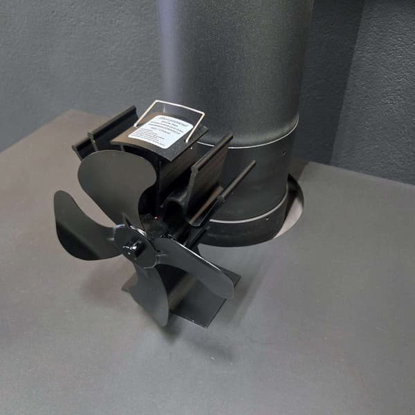 SuperFast Brændeovnsventilator - Patentanmeldt, Britisk-udviklet