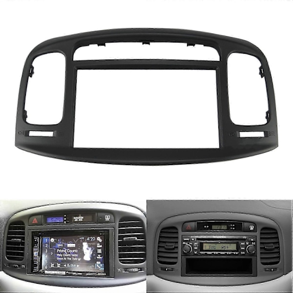 2Din Bilradio Fascia for HYUNDAI Accent 09-12 DVD Stereo Rammeplate Adapter Montering Dash Install