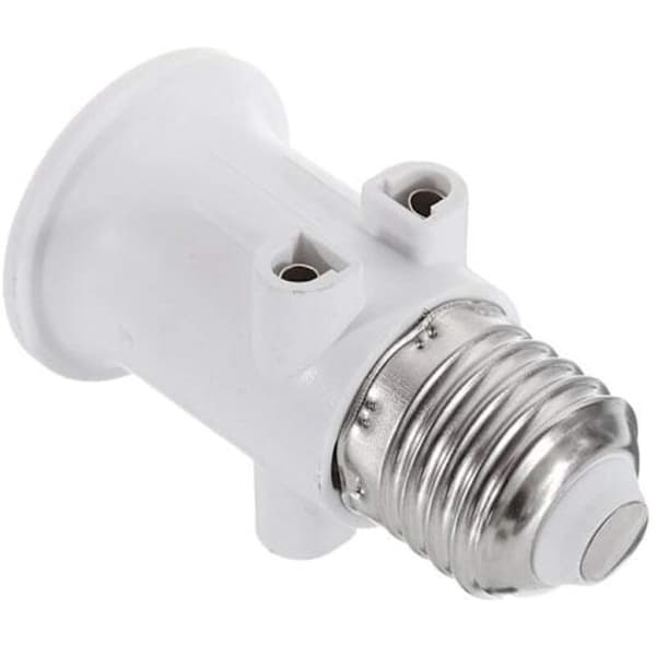 fatningsadaptere E27 4A AC100-240V, lampeadapter