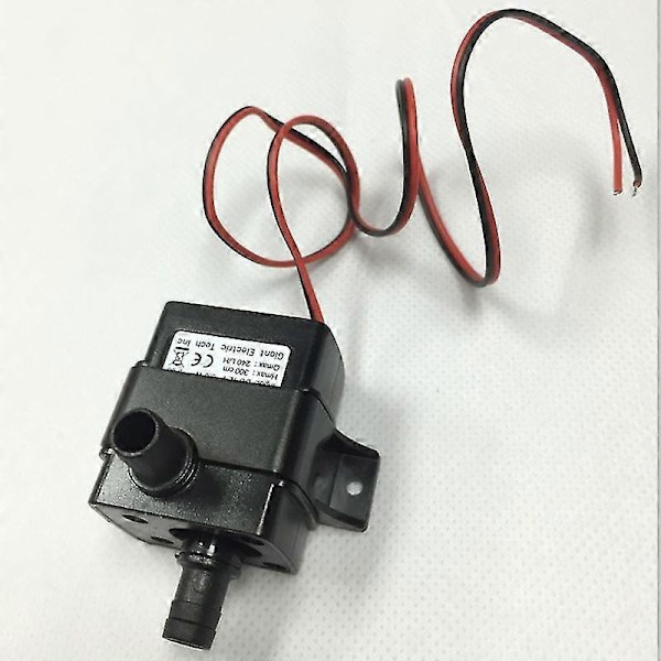 Ultra-stille DC 12V 3m 240l/h Børsteløs Submersible Akvarium Solvandpumpe Høj