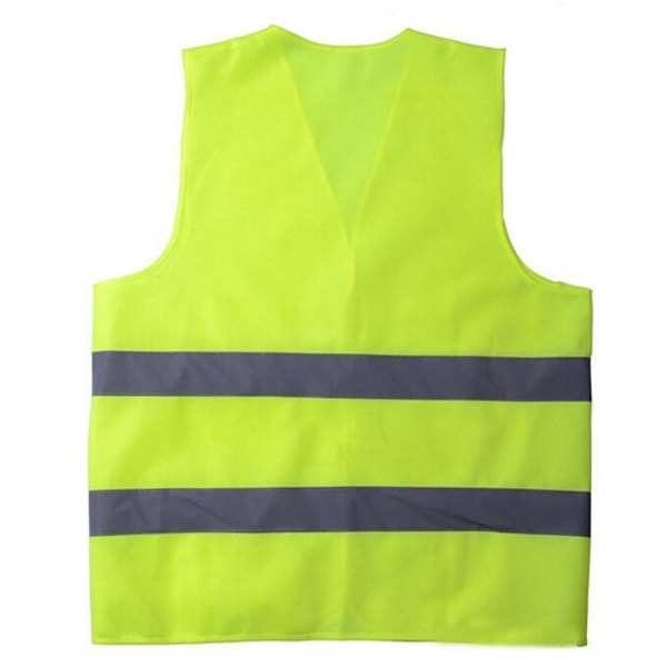 2-pak reflekterende veste, mesh-veste, trafiksikkerheds reflekterende veste