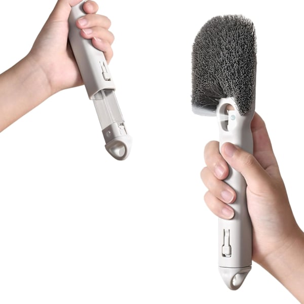 2-pack infällbara multifunktionella rengöringsborstar