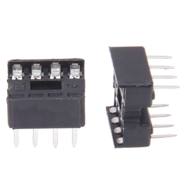 20 x 8-bens 2,54 mm Pitch IC Sokkel Loddetype Adapter