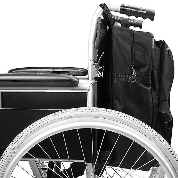 Kørestolsopbevaringspose, bærbar kapacitet Vandtæt hængende kørestolstaske til nem installation 40*14*48cm1 stk.