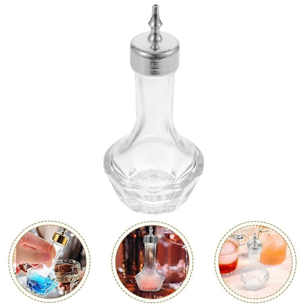 Japanilaistyylinen katkero pullo Vintage Bitter Dasher Kannettava Cocktail Dasher Baari Katkero Annostelija (30ml)