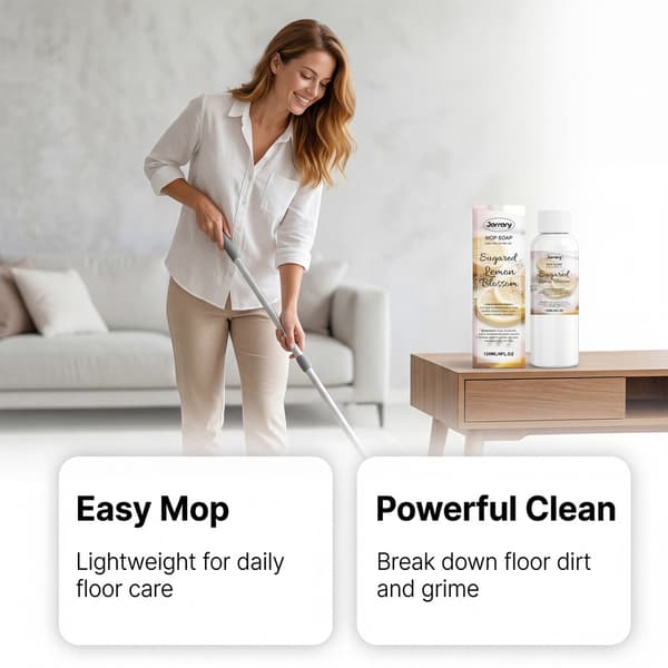 Sukret Sitronblomst Moppesåpe, 120 ml Konsentrert Gulvrens