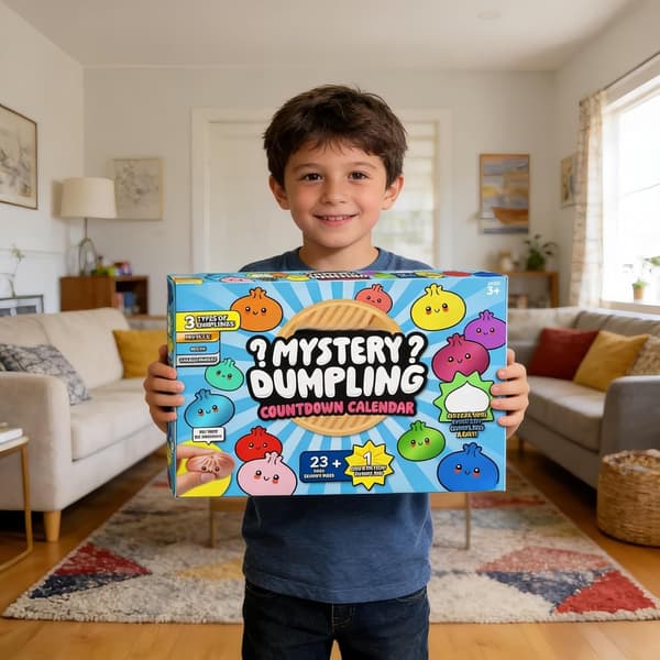 Voksen Stresslindrende Fidget Squishy Dumpling Taske Legetøj Kalender Blind Boks Pædagogisk Dekompression Legetøj