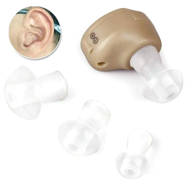 Mini digitale høreapparater i øret stemme lydforstærker til seniorer