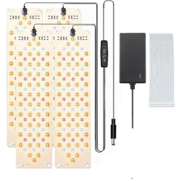 LED-kasvivalopaneeli - EU-pistokesovitin