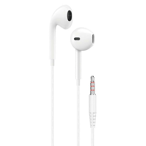DUDAO X10s 1,2 m Trådbundna Hörlurar med Mikrofon 3,5 mm Jack Halv-In-Ear Hörlurar för Smartphone Laptop