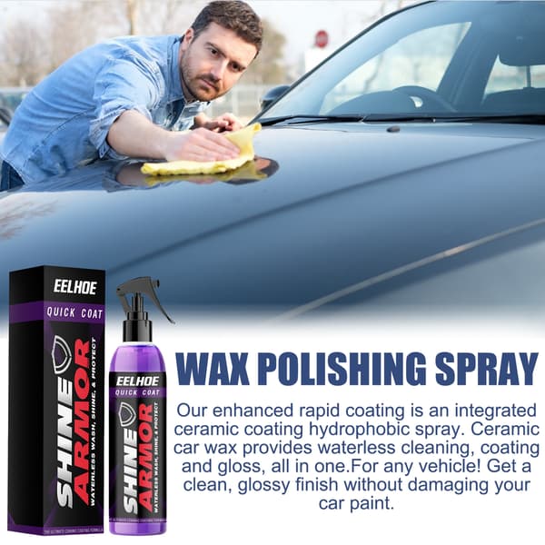 Lilla Coating Spray, Håndspray Voks Nano Bilcoatingmiddel til Køretøjskrystalcoating