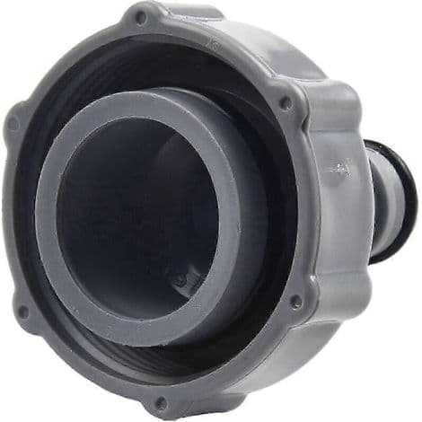 Högkvalitativ Bestway P6h1419 slangadapter (grå, 32 mm) - Anslutningsadapter för