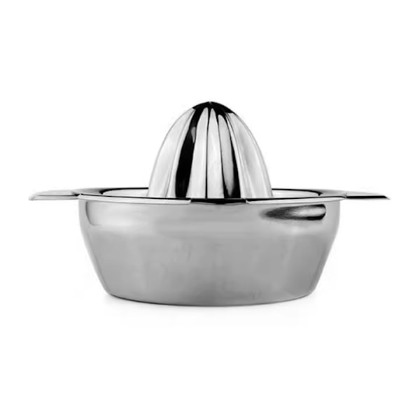 1-pakks manuell saftpresser i rustfritt stål, sitronpresser, bærbar appelsinpresser, liten saftpresser til husholdningen
