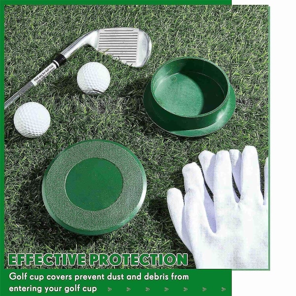 Golf Cup Cover Golf Hole Putting Green Cup Golf Practice Træningshjælpemidler Hul Cover For Garden Backya