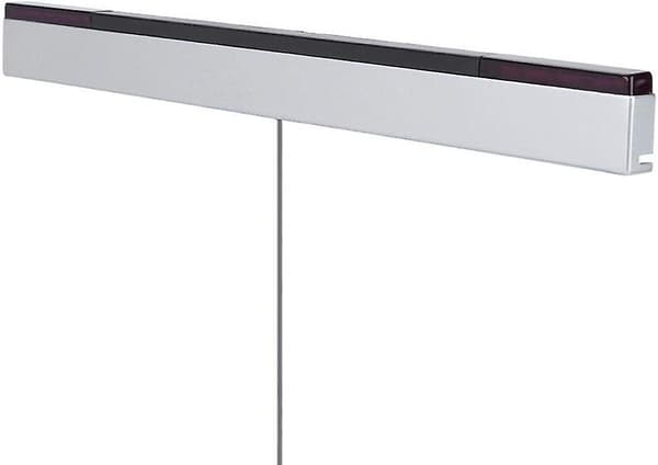 Sensor Bar for Wii-system, kablet infrarød strålesensor Bar kablet mottaker og stativ for Wii-konsoll