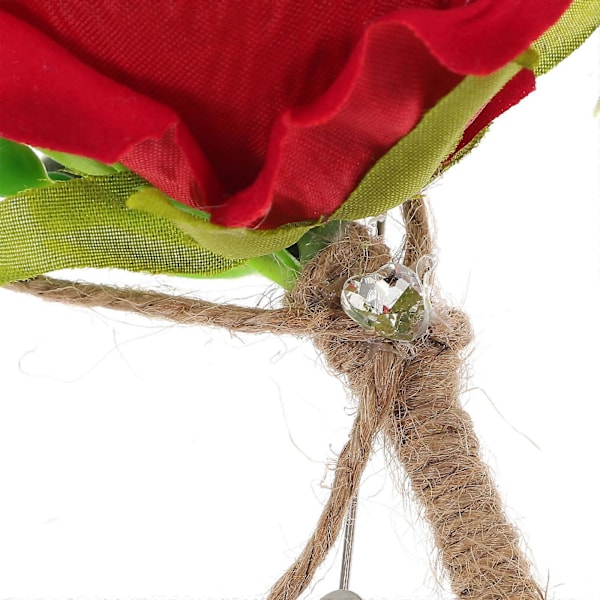 2 stk. Bryllups-Brudgom Corsages Brude Rose Boutonnieres Bryllups Boutonniere til Mænd Kvinder
