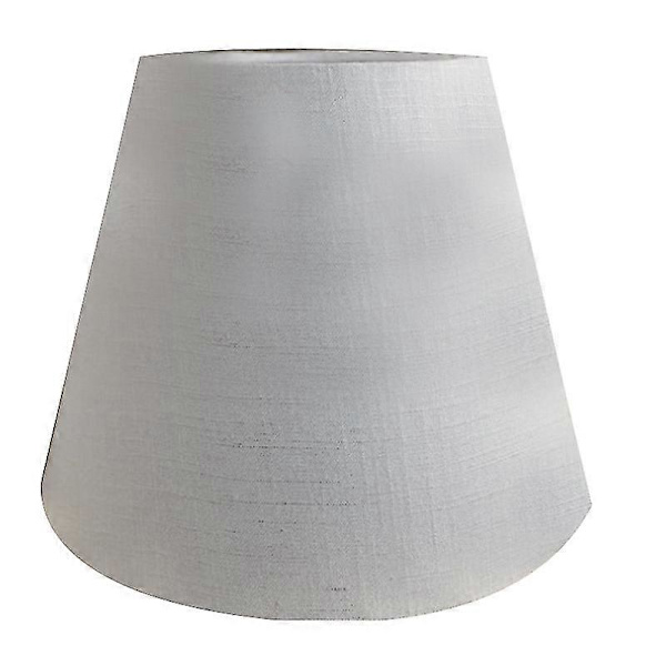 Lampe Skærm Hørstof Hvid Lampe Skærm Lille 5 Tommer Øverst Diameter X 9 Tommer Bund Diameter X 7 Tommer