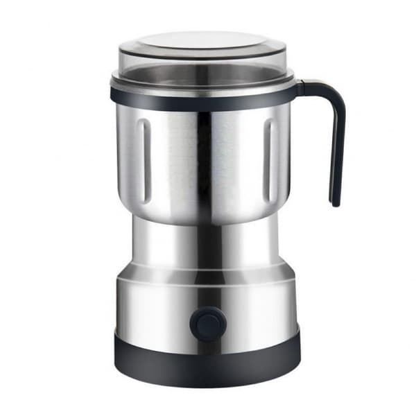 Husholdningskvern, EU-plugg 110V pulvermølle, elektrisk kaffebønner multifunksjonell matknuser