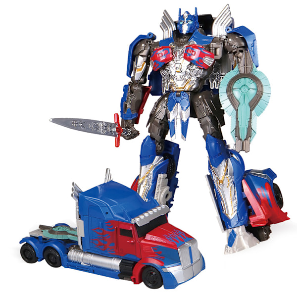 Legetøjsdeformerbar Bilrobot Deformerbar Actionfigur Model Børnefødselsdagsgave