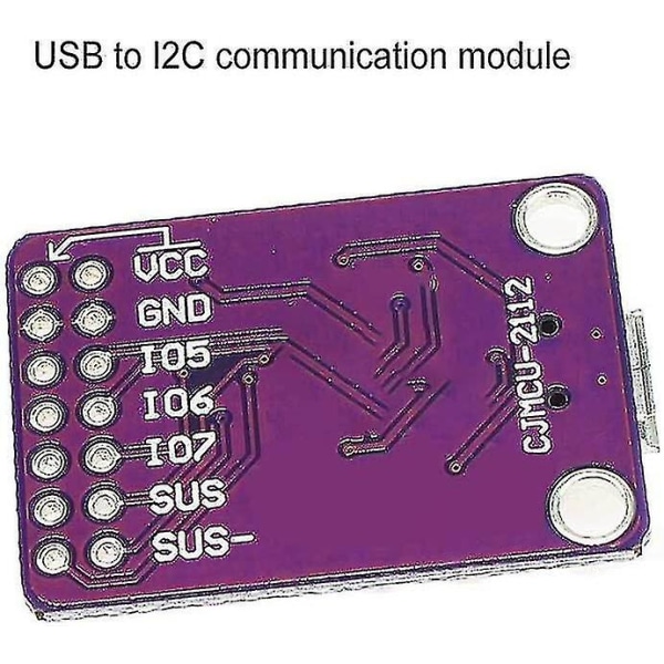 Universal Cp2112 Usb til I2c kommunikationsmodul - gratis forsendelse