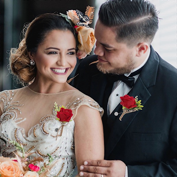 2 st Bröllop Brudgum Corsages Brudros Boutonnieres Bröllop Boutonniere för Män Kvinnor