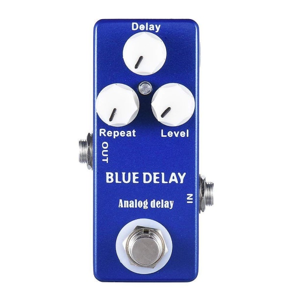 Mosky Deep Blue Delay Mini Guitar Effect Pedal True Bypass
