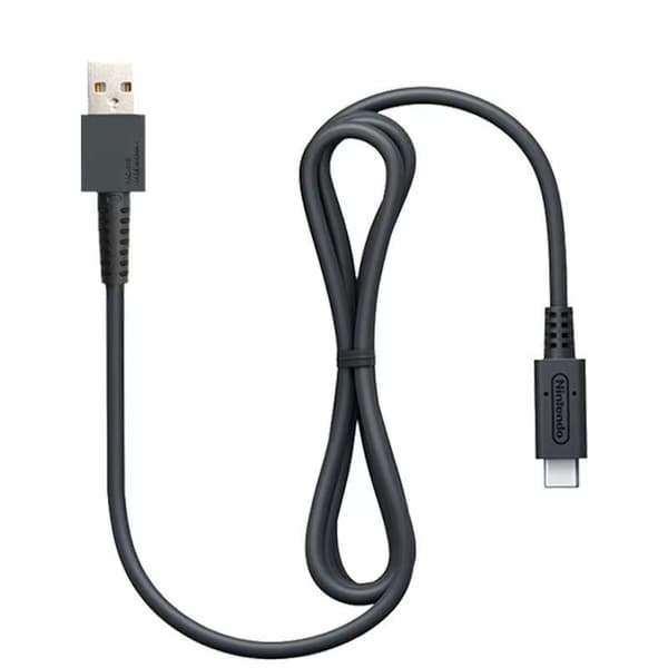 1,5M USB-opladerkabel kompatibelt med Switch, NS Lite OLED hurtigopladning data synkroniseringskabel erstatningsledning
