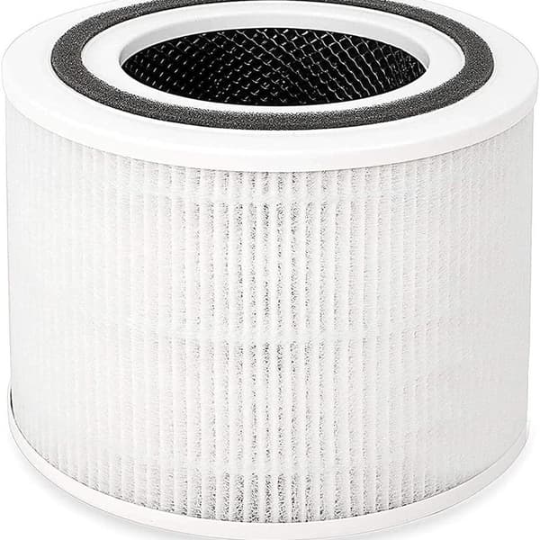 1 stk erstatningsluftrenserfilter kompatibelt med Levoit Core P350/300S/P350‑RF, aktivert karbon formaldehydfjerningsfilter