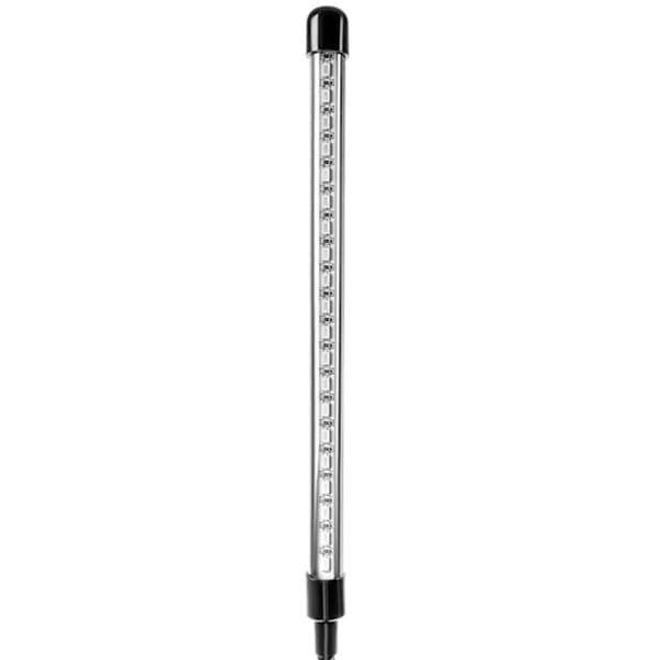 Justerbar LED-plantegroeilamp met timer, zwart