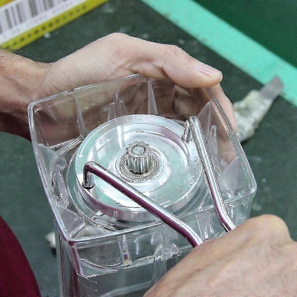 Reservekande til Blender Reservedel Transparent 2l Kapacitet Blender Reservedel til Sølv Blender
