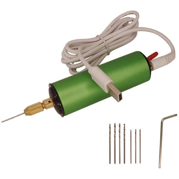 Mini 5V USB elektrisk håndboremaskine i epoxyplast