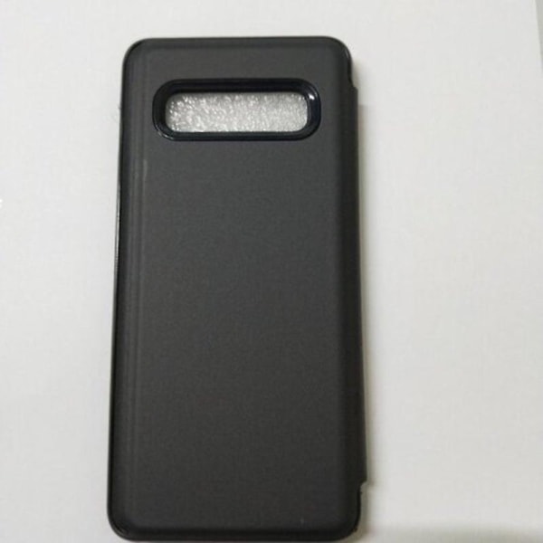 Flip With Jalusta Case koko Body Body Cover Samsung Galaxy S10e Graphite Black